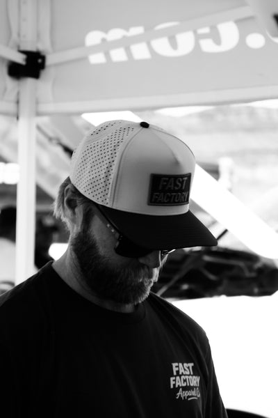 Fast Factory 5 Panel Snapback Hat