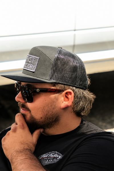 Fast Factory 7 Panel Snapback Hat