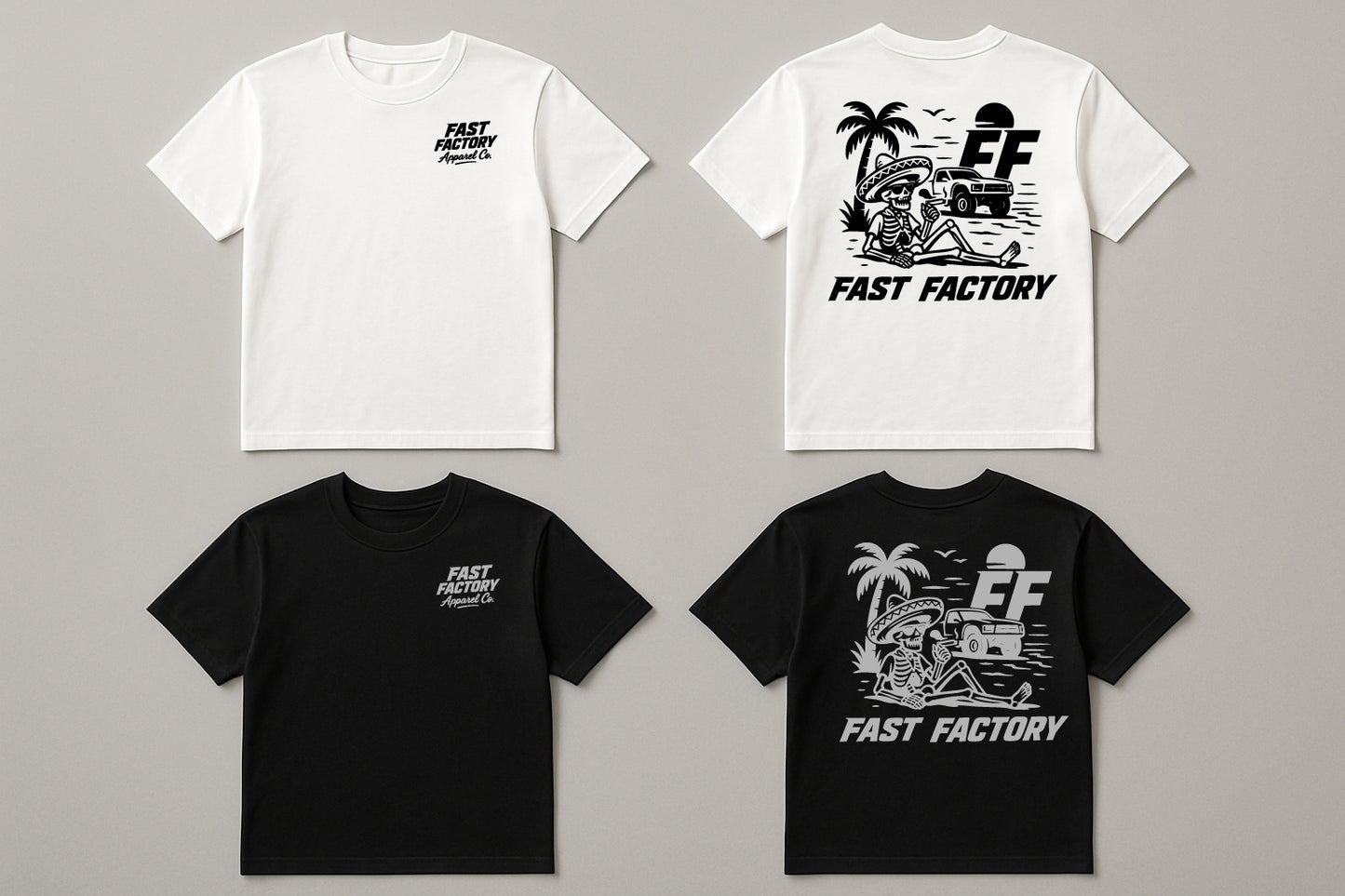 Sun Soaked Skeleton T-Shirt